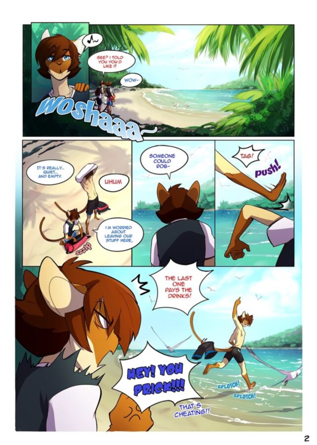 Free porn pics of Furry gay Comic - Cats love water 3 of 21 pics