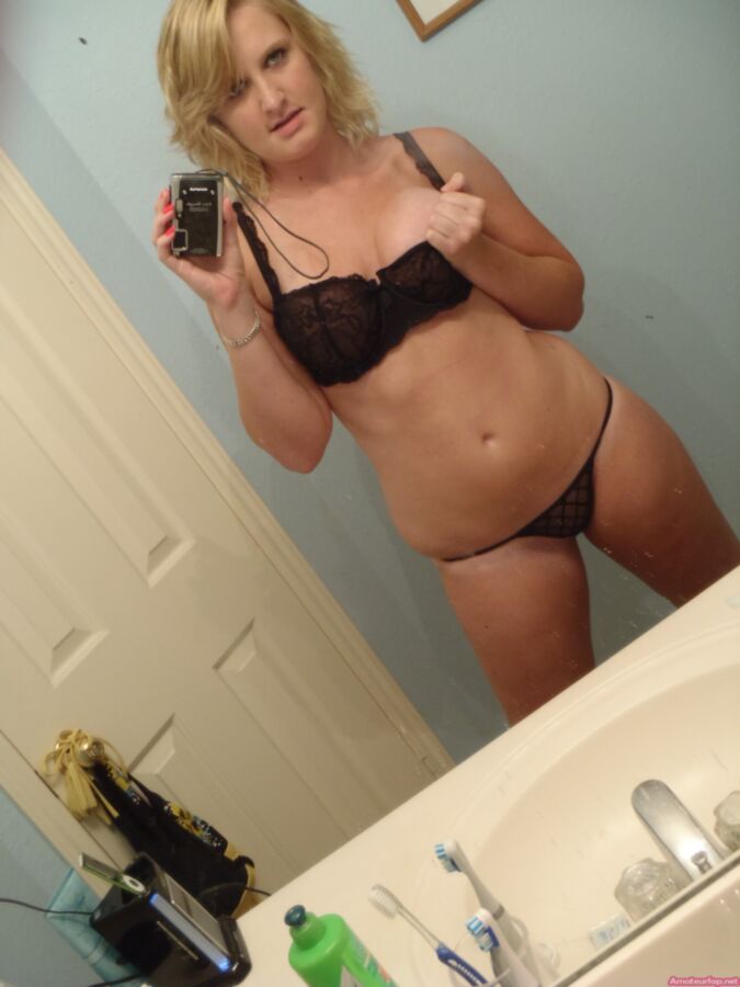 Free porn pics of Big Titted Blonde In Front Of The Mirror 22 of 22 pics