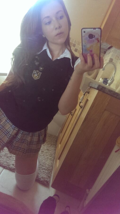 spank me big boy young kaley school girl outfit