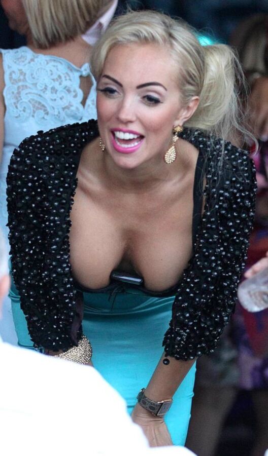 Free porn pics of Busty Brit Aisleyne Flashing 14 of 15 pics