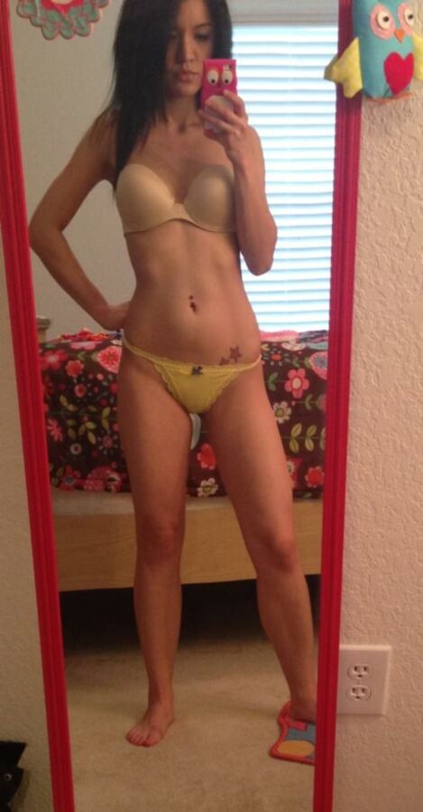 Free porn pics of Hot Hispanic Latina Spanish Chica Taking Nude Selfies Tits Pussy 10 of 12 pics