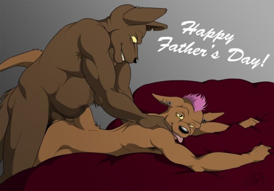 Free porn pics of Furry Gay Comic - Happy Fathers Day 8 of 8 pics