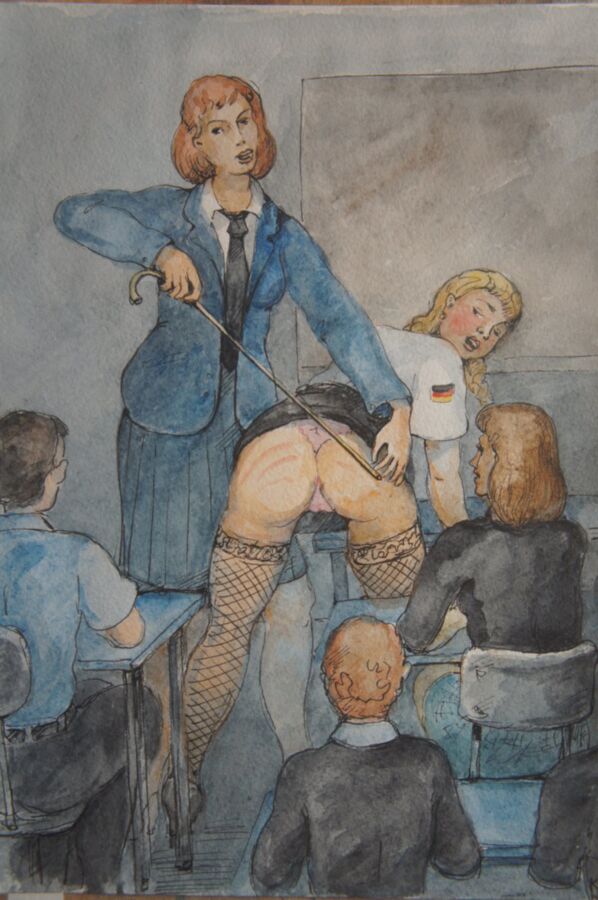 Free porn pics of Spanking paintings 2 of 32 pics