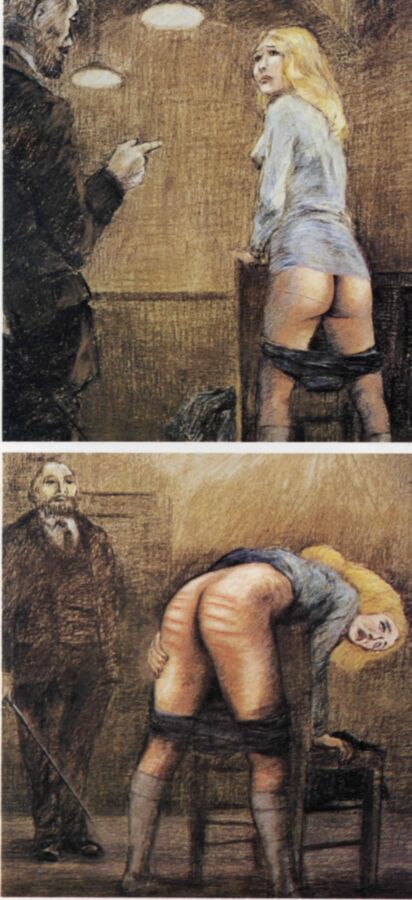 Free porn pics of Spanking paintings 20 of 32 pics
