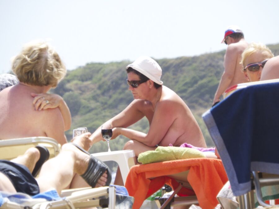 Free porn pics of Mature with bob caught topless, Agia Marina, Creta 6 of 22 pics