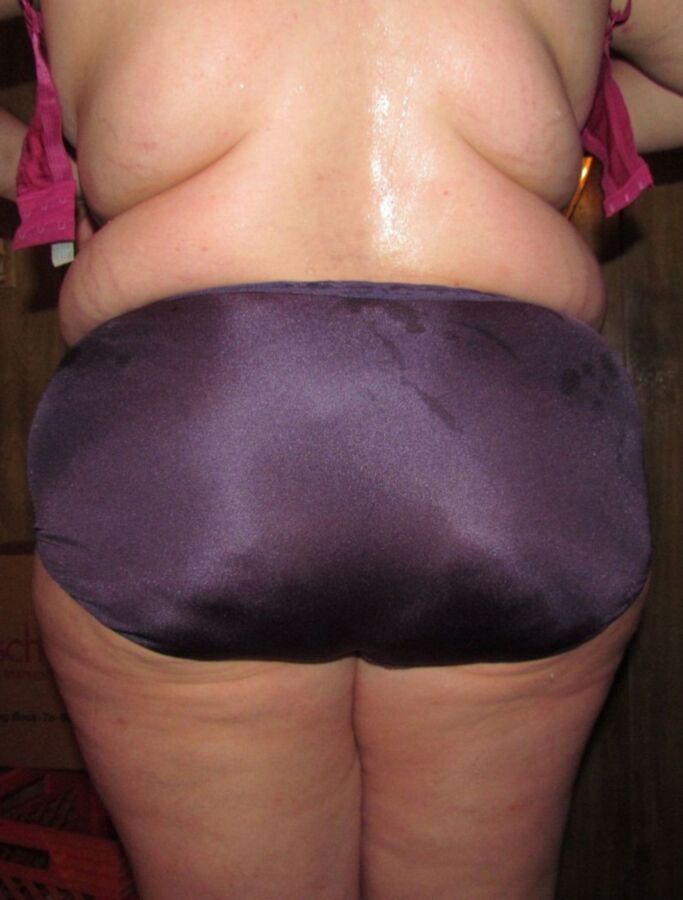 Free porn pics of Purple Silky Panties 16 of 45 pics