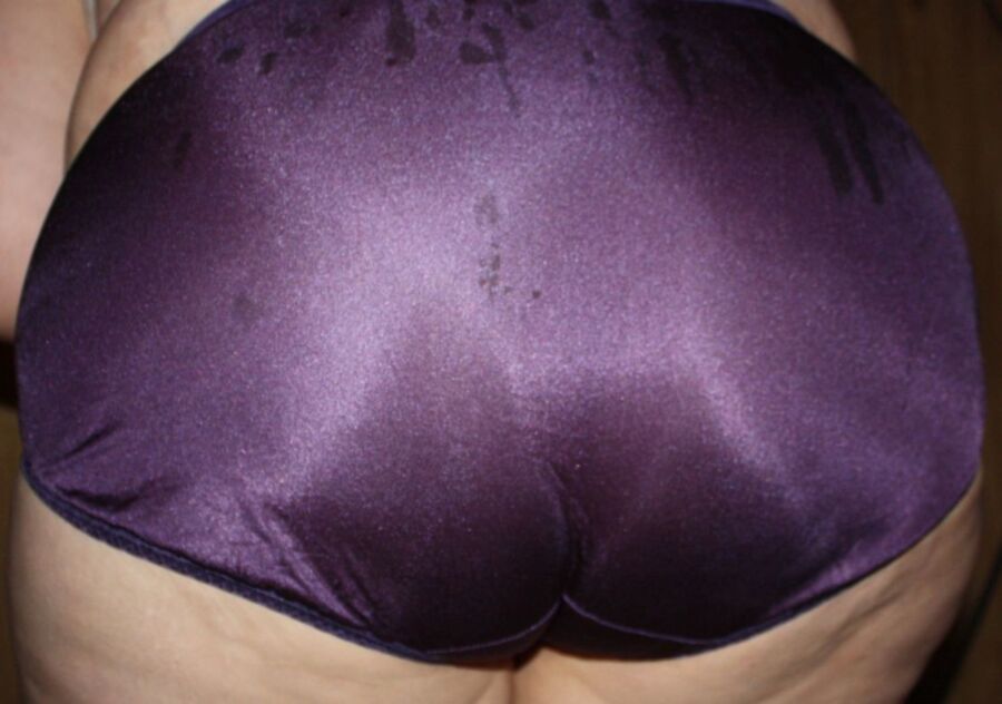 Free porn pics of Purple Silky Panties 9 of 45 pics