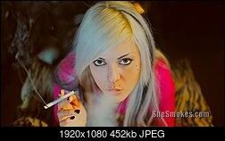 Free porn pics of smoking beauties 3 of 27 pics