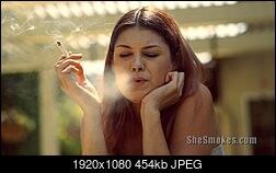 Free porn pics of smoking beauties 10 of 27 pics