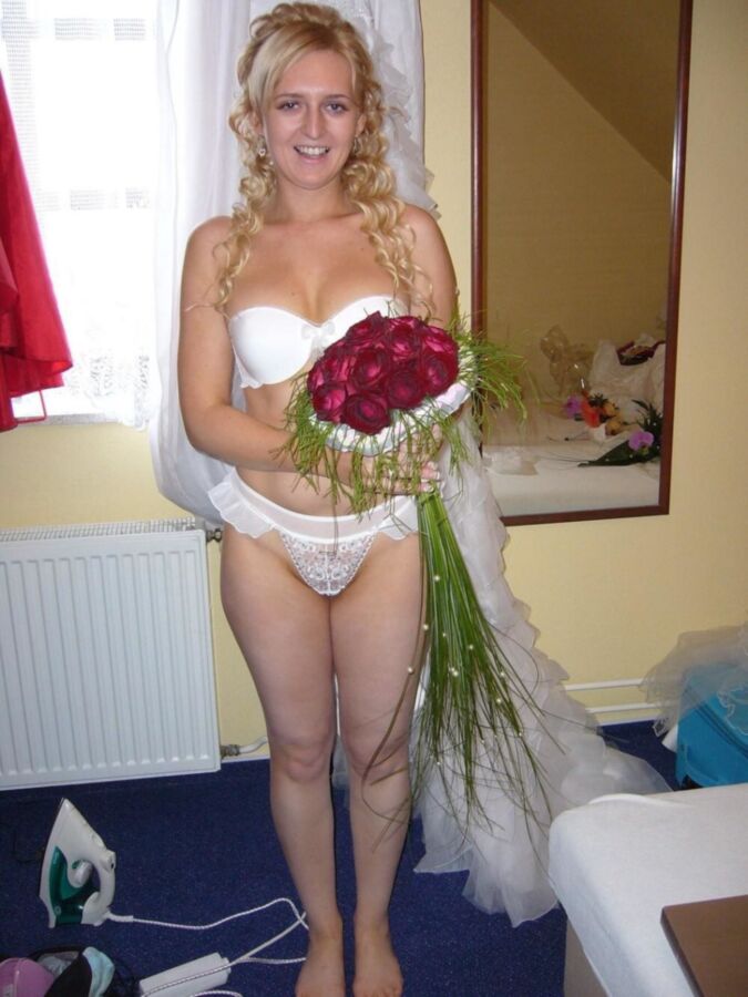 Free porn pics of Amateur BRIDE exposed - Dressed Undressed 10 of 10 pics