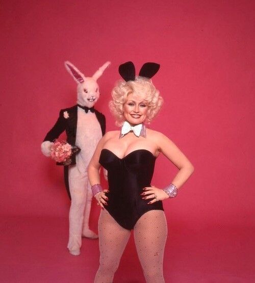 Free porn pics of Dolly Parton - Playboy Bunny 5 of 7 pics
