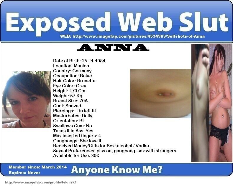 Free porn pics of Slut ID Cards from ImageFap 10 of 11 pics