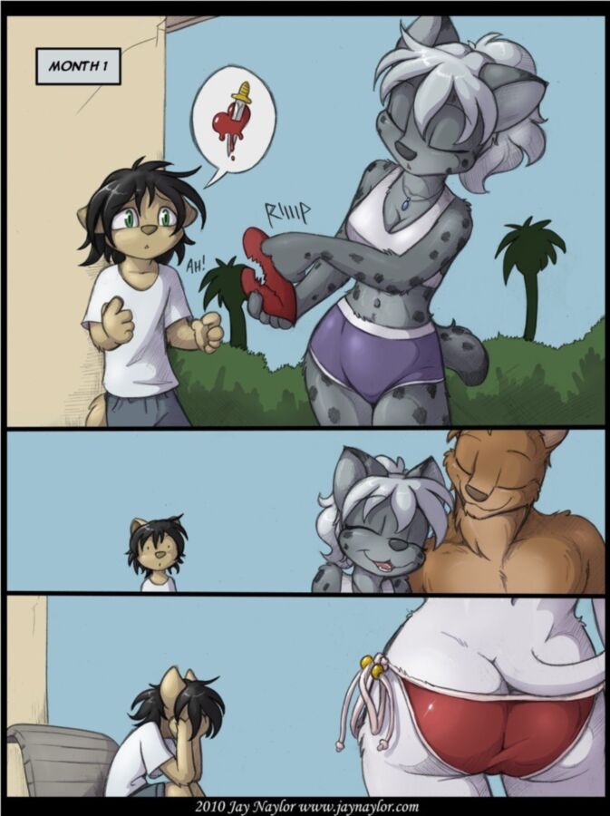 Free porn pics of Furry Strap-on Comic - Mikey Begins 2 of 11 pics