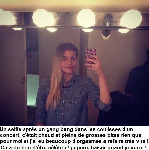 Free porn pics of Captions of Louane Emera (in French) 2 of 5 pics