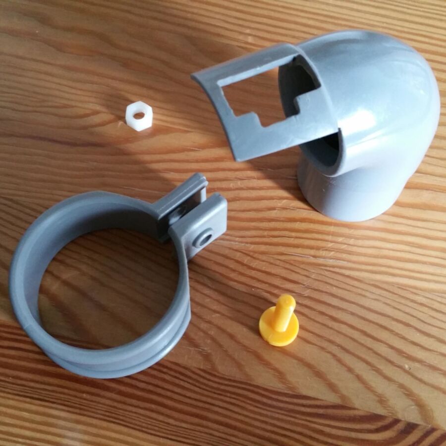 Free porn pics of DIY male chastity device 9 of 7 pics
