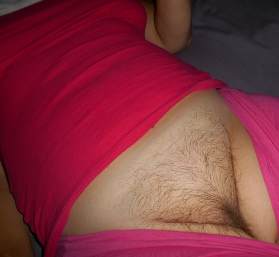 Free porn pics of Wifes Hairy Pussy 1 of 2 pics