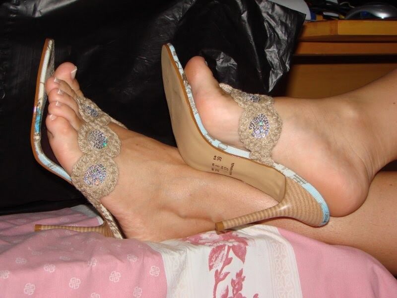 Free porn pics of Indian-Style High Heel Thongs 8 of 32 pics
