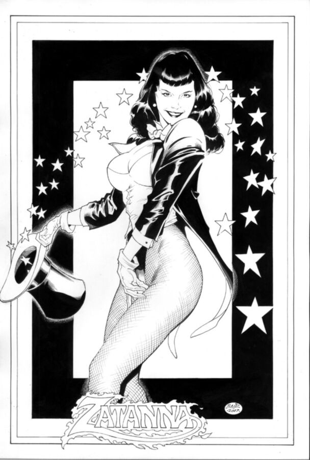 Free porn pics of Bettie Page Art 24 of 87 pics