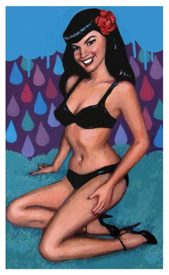 Free porn pics of Bettie Page Art 16 of 87 pics