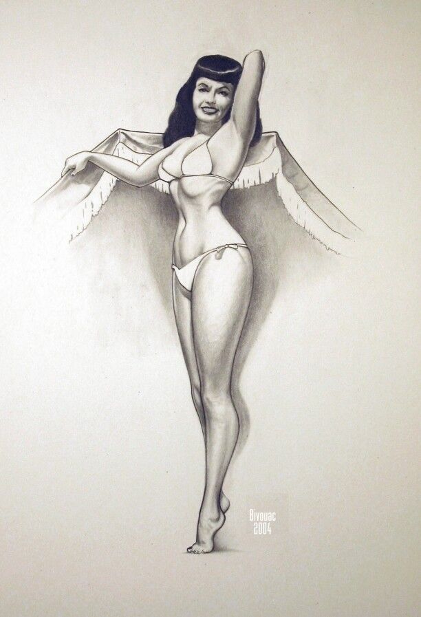 Free porn pics of Bettie Page Art 19 of 87 pics