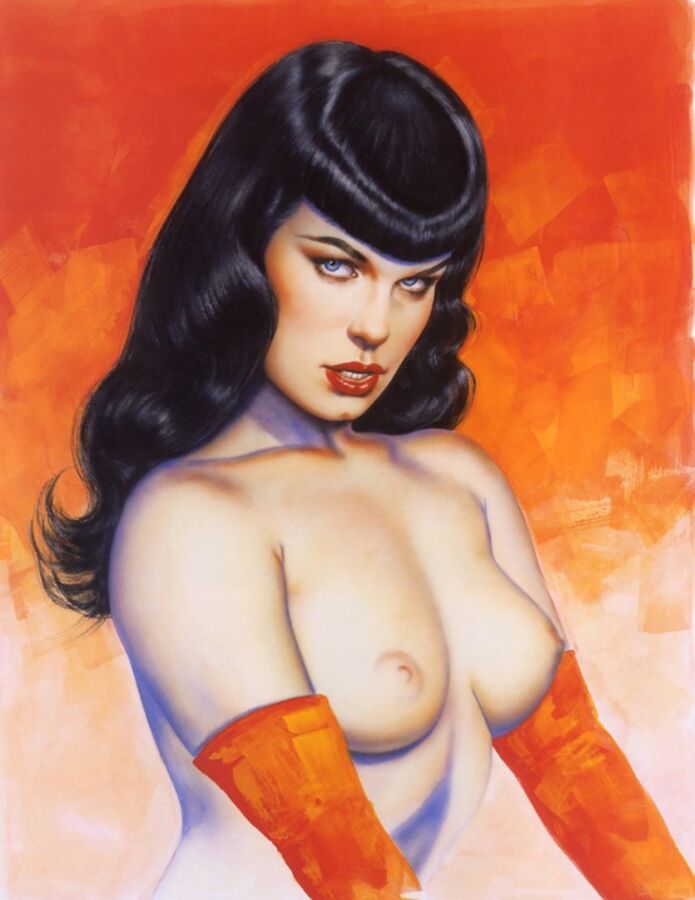 Free porn pics of Bettie Page Art 20 of 87 pics