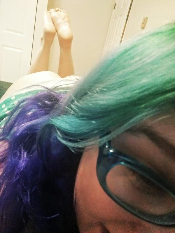 Free porn pics of Rainbow-haired camgirl 12 of 40 pics