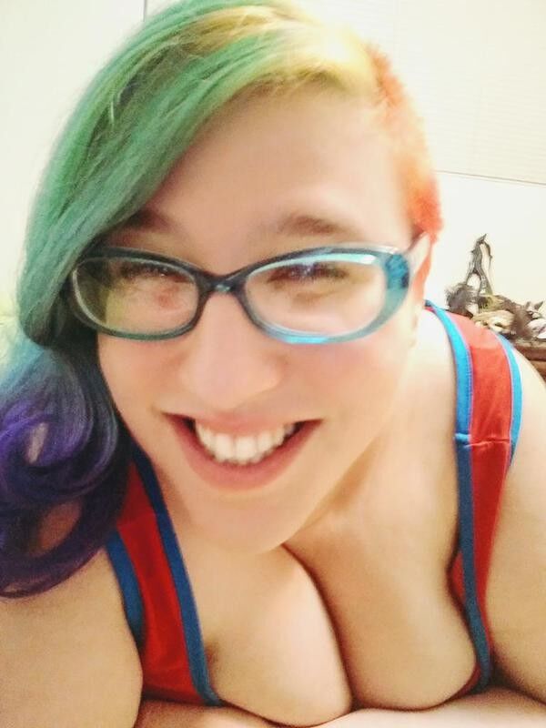 Free porn pics of Rainbow-haired camgirl 17 of 40 pics