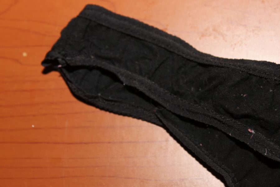 Free porn pics of  very dirty thong from my wife HQ  8 of 17 pics