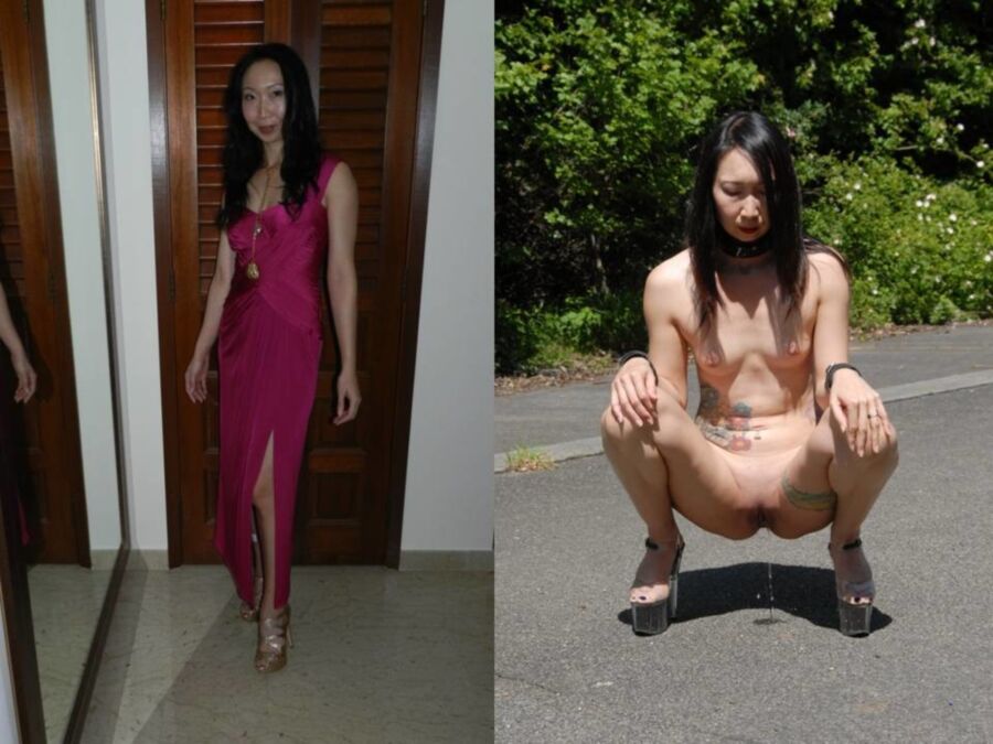 Free porn pics of Drecksau Zhi - Elegante Lady und perverse Sau  9 of 14 pics