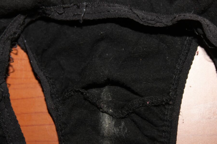 Free porn pics of  very dirty thong from my wife HQ  11 of 17 pics