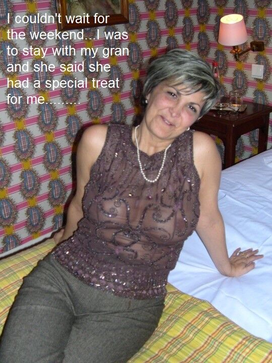 Free porn pics of A weekend with my gran   captions 1 of 6 pics