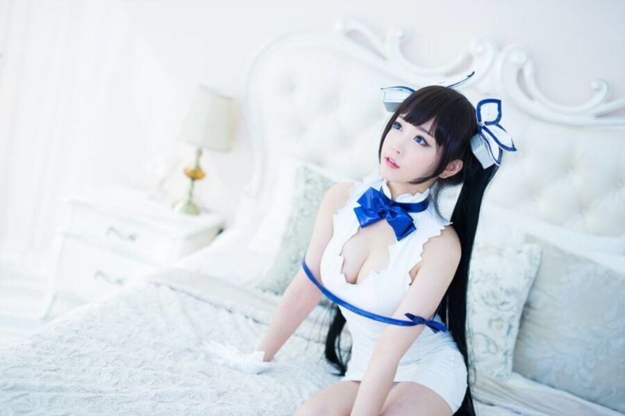 Free porn pics of asian girl Cosplay Hestia 19 of 22 pics