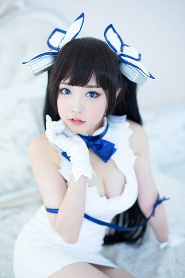 Free porn pics of asian girl Cosplay Hestia 8 of 22 pics