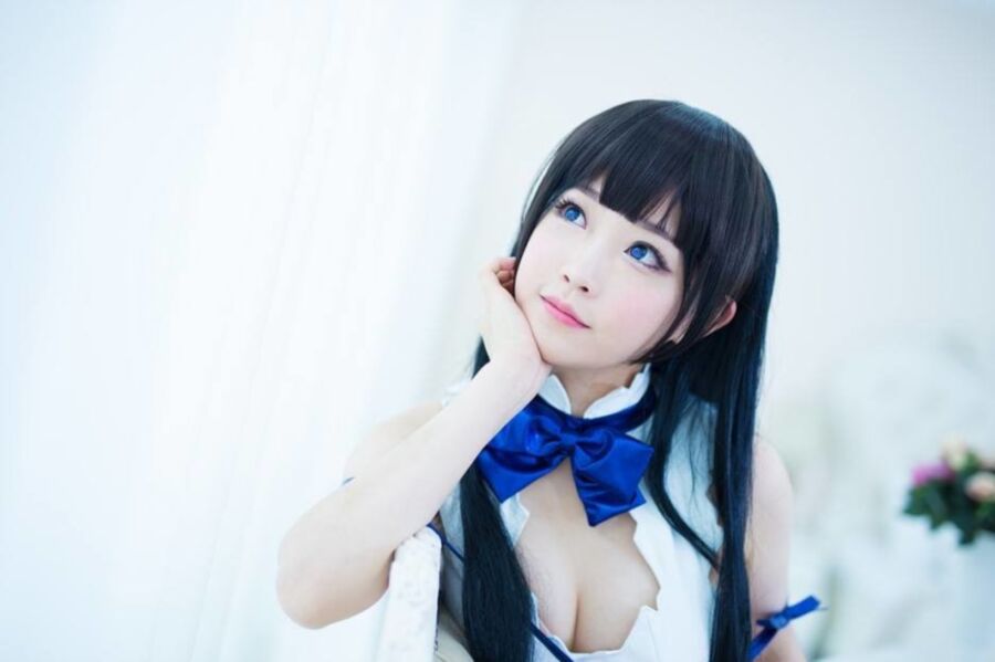 Free porn pics of asian girl Cosplay Hestia 7 of 22 pics