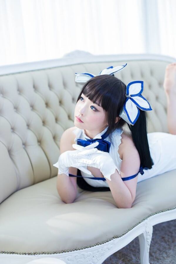 Free porn pics of asian girl Cosplay Hestia 1 of 22 pics