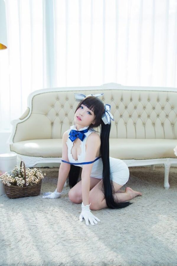 Free porn pics of asian girl Cosplay Hestia 14 of 22 pics