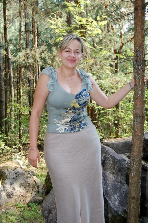 Free porn pics of Chubby Mature Strips in the Woods 4 of 64 pics