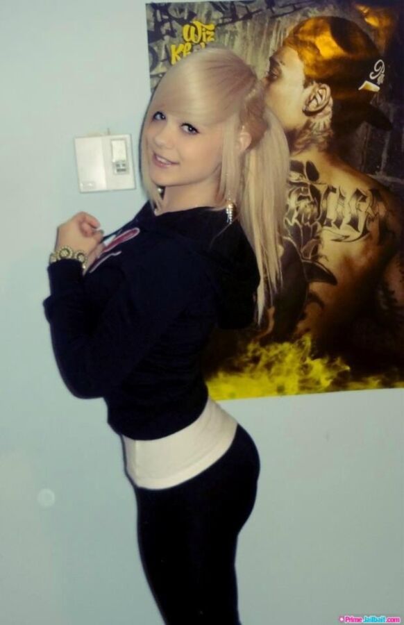 Free porn pics of Young Blonde Allison Has Massive Tits 11 of 13 pics