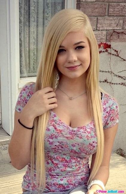 Free porn pics of Young Blonde Allison Has Massive Tits 1 of 13 pics