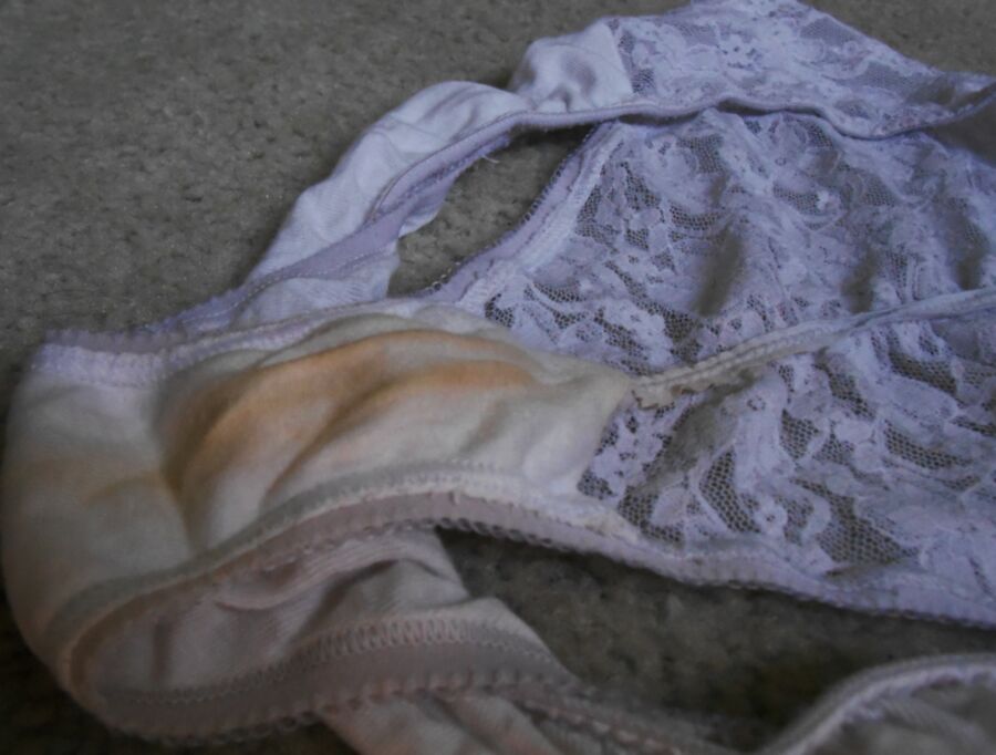 Free porn pics of Wifes Soiled Panties 7 of 14 pics