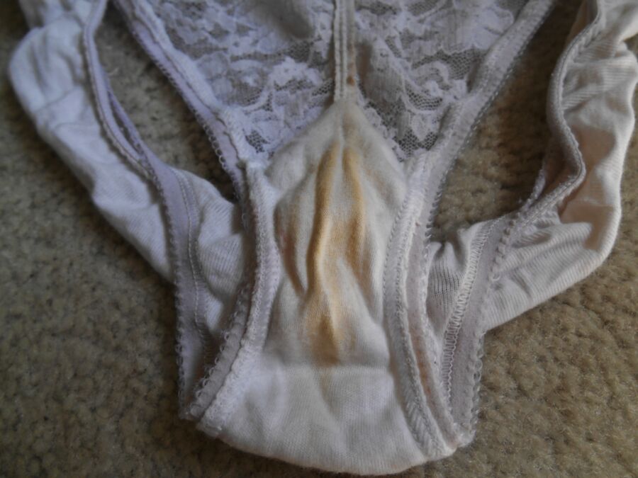 Free porn pics of Wifes Soiled Panties 6 of 14 pics