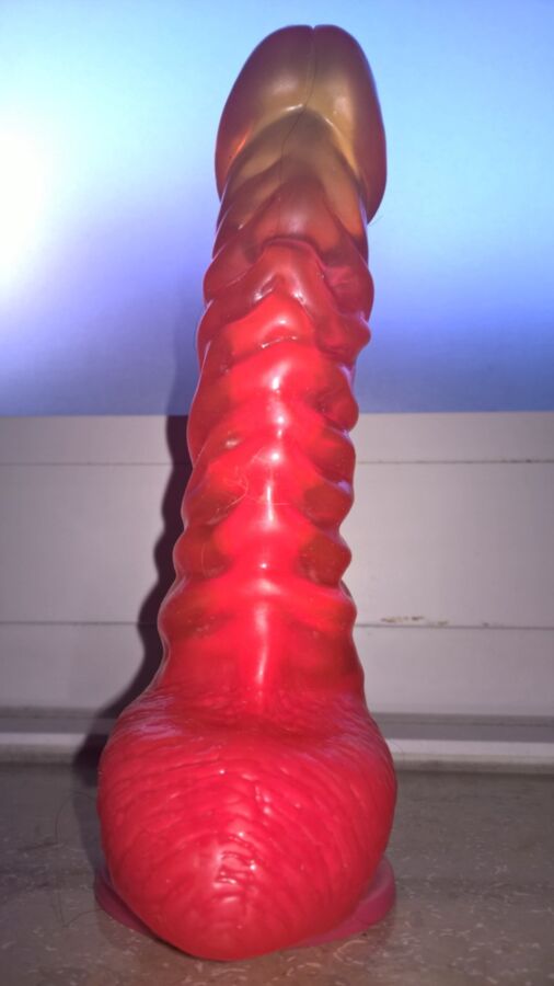 Free porn pics of the red dildo 18 of 39 pics