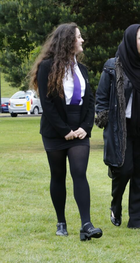 Free porn pics of Scottish Schoolies in Pantyhose 3 of 8 pics