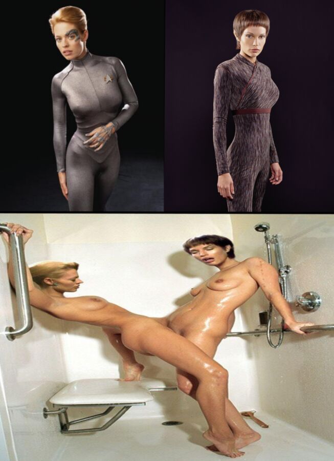 Free porn pics of Women of StarTrek before+after/ only fantasy+imagination 12 of 19 pics