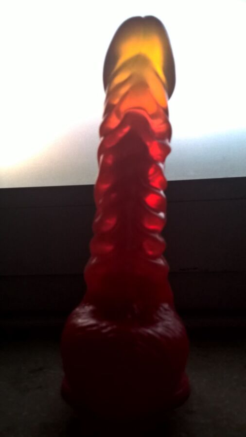 Free porn pics of the red dildo 15 of 39 pics