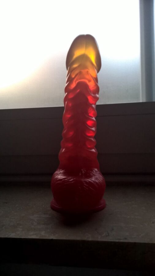 Free porn pics of the red dildo 14 of 39 pics