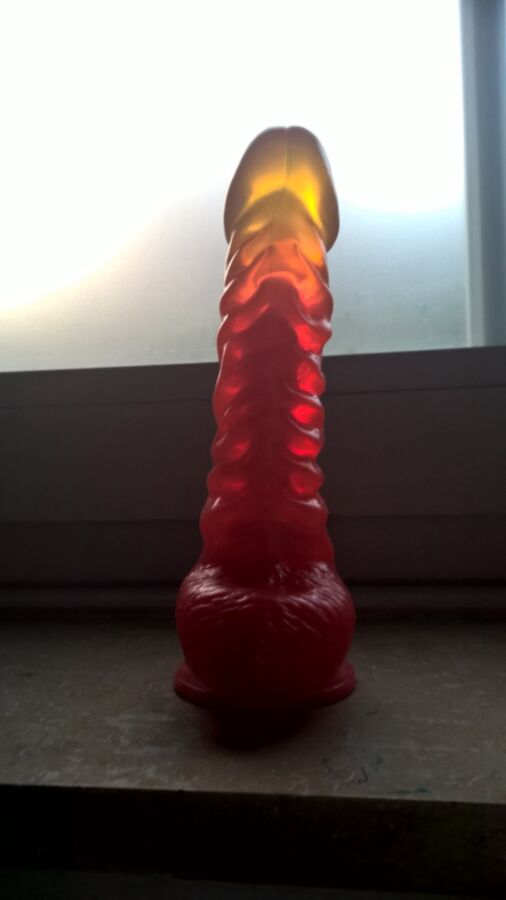 Free porn pics of the red dildo 13 of 39 pics