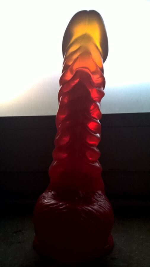 Free porn pics of the red dildo 17 of 39 pics