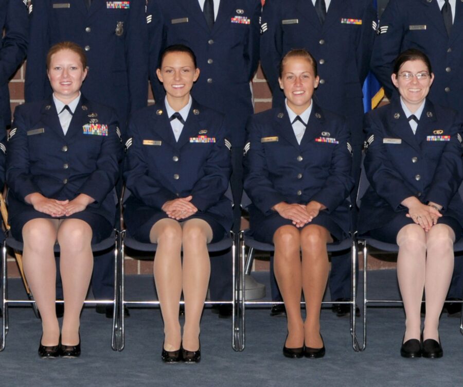 Free porn pics of Women in Uniform USAF 8 of 50 pics