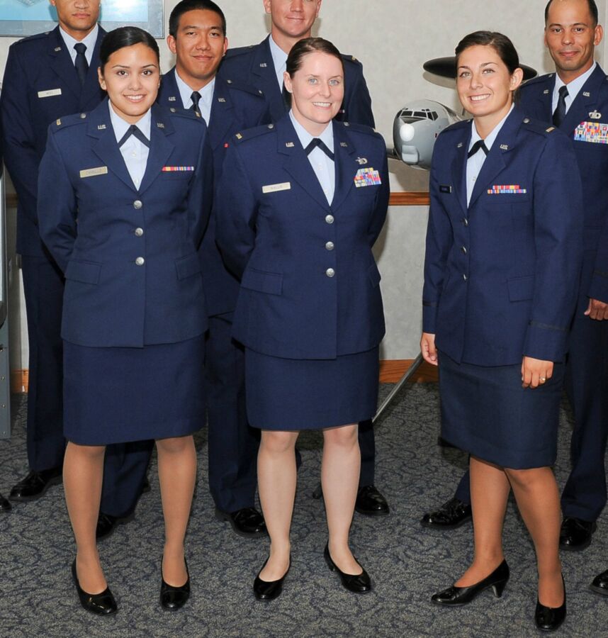 Free porn pics of Women in Uniform USAF 1 of 50 pics
